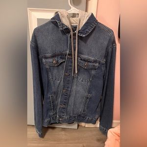jean Jacket with hood